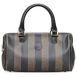 Fendi-Sac Boston Fendi Pequin Boston-Marron
