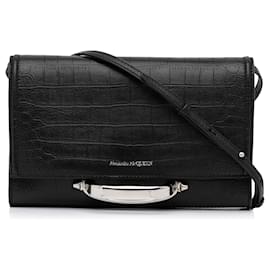 Alexander Mcqueen-Alexander McQueen Black The Story Crossbody-Black