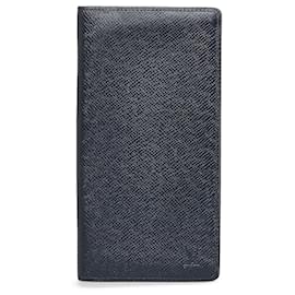 Louis Vuitton-Louis Vuitton Blue Taiga Brazza-Blue,Navy blue