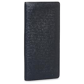 Louis Vuitton-Louis Vuitton Blue Taiga Brazza-Blue,Navy blue