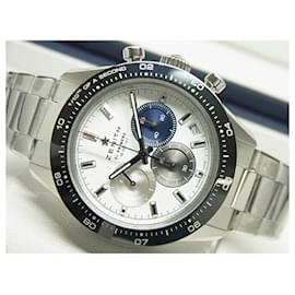 Zénith-ZENITH Chrono Master sports 03.3100.3600/69.M3100 Genuine goods Mens-Silvery