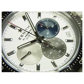 Zénith-ZENITH Chrono Master sports 03.3100.3600/69.M3100 Genuine goods Mens-Silvery