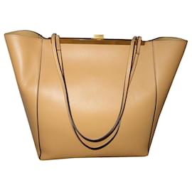 Céline-Bolso con cierre Celine Cabas-Beige