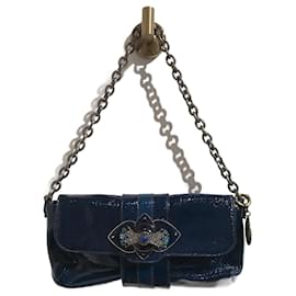 Lanvin-LANVIN  Handbags T.  Patent leather-Blue