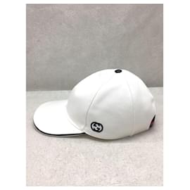 Gucci-**Boné de beisebol branco Gucci-Branco