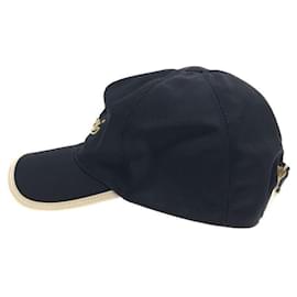 Gucci-**Navy-Baseballkappe von Gucci mit Logo-Marineblau