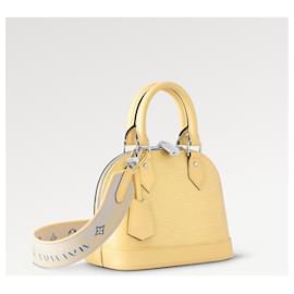 Louis Vuitton-LV Epi couro Alma novo-Amarelo