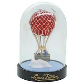 Louis Vuitton-LOUIS VUITTON Snow Globe Balloon VIP Only Clear Red LV Auth 41741a-Red,Other