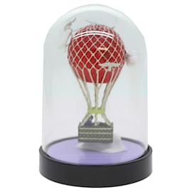 Louis Vuitton-LOUIS VUITTON Snow Globe Balloon VIP Only Clear Red LV Auth 41741a-Red,Other