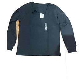 UNIQLO Tops T.Internacional S Algodón Negro