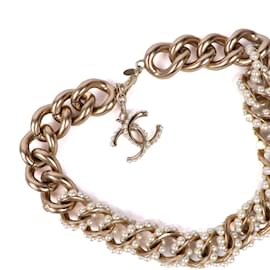 Chanel-CHANEL  Necklaces T.  metal-Golden