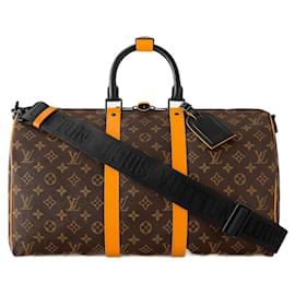 Louis Vuitton-LV Keepall 45 macassar-Brown