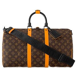 Louis Vuitton LV Keepall 45 macassar Marron