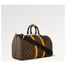 Louis Vuitton-LV Keepall 45 macassar-Brown
