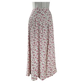 Jupe SéZane Tabata Imprimé Roses Viscose Multicolore