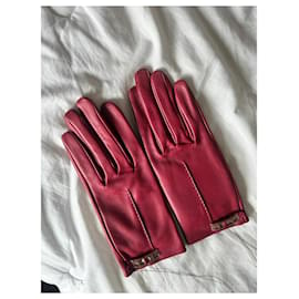 Hermès-Handschuhe-Pink