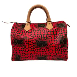 Louis Vuitton-Louis Vuitton x Kusama Yayoi 2012 Limited Edition Speedy 30 Red / Very good-Red