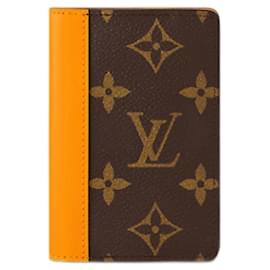 Louis Vuitton-Organizador de bolsillo LV Macassar-Castaño
