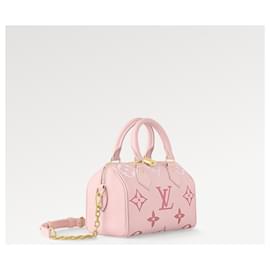 Louis Vuitton-LV speedy 20 leather pink-Pink