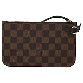 Louis Vuitton-Bolsa LOUIS VUITTON Damier Ebene Neverfull PM LV Auth 41758-Outro