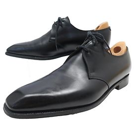SCARPE JOHN LOBB SANDON 11E 45 Scarpe in pelle nera Nero