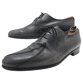 Berluti-BERLUTI RICHELIEU ALESSANDRO SCARPE SCRITTO ONE TAGLIO 11.5 45.5 pompe-Grigio