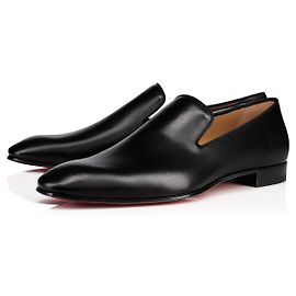 CHRISTIAN LOUBOUTIN Mocassini dente di leone neri Nero