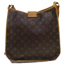 Louis Vuitton-LOUIS VUITTON Monogram Perfo Musette Shoulder Bag M95172 LV Auth 41482-Monogram