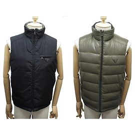 PRADA REVERSIBLE SLEEVELESS DOWN JACKET 48 IT 50 M FR COAT JACKET Other