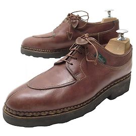 CHAUSSURES PARABOOT AVIGNON GRIFF 6 40 DERBY DEMI CHASSE CUIR MARRON SHOES Marron