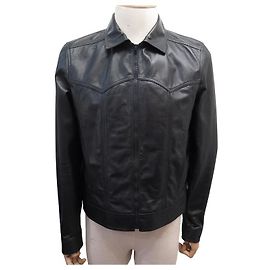 NEW SAINT LAURENT PERFECTO JACKET 389377 52 50 M LEATHER SLIMANE JACKET Black