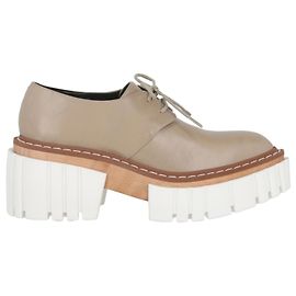 Stella Mc Cartney Mocassino con lacci Emilie di Stella McCartney Beige
