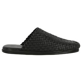 Bottega Veneta Mens Intrecciato Chinelos De Couro Outro