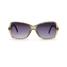 Christian Dior-Vintage Damen Sonnenbrille 2414 50 Optyl 55/12 135MM-Grün
