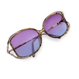 Christian Dior-lunettes de soleil femmes vintage 2643 20 Optyle 54/13 115MM-Doré