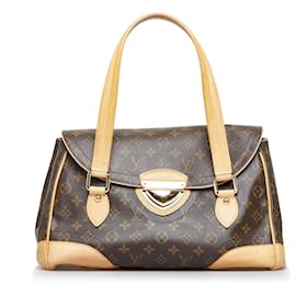 Louis Vuitton-Louis Vuitton Brown Monogram Beverly GM-Brown