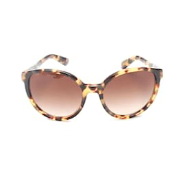 Miu Miu-Occhiali da sole colorati oversize SMU07N-Marrone