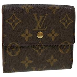 Louis Vuitton-LOUIS VUITTON Porte Monnaie Billets Cartes Crdit Wallet M61652 LV Auth yk6866b-Monogram