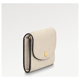 Louis Vuitton-LV Rosalie cuero color crema nuevo-Beige