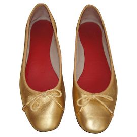 Carolina Herrera Ballerine D'oro