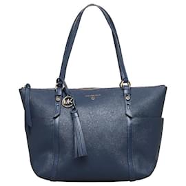 Michael Kors-Michael Kors Sullivan Tote Bag aus Leder Tote Bag aus Leder in gutem Zustand-Schwarz