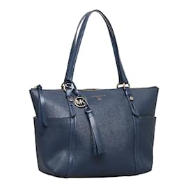 Michael Kors-Michael Kors Sullivan Tote Bag aus Leder Tote Bag aus Leder in gutem Zustand-Schwarz