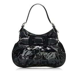 Gucci-Dialux Queen Hobo Bag 189885-Black