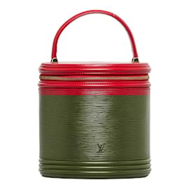 Louis Vuitton-Epi Cannes Vanity Case M48037-Red
