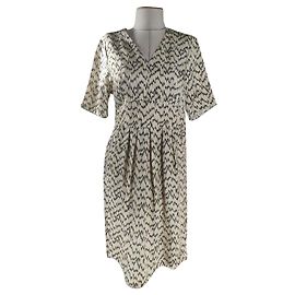 Robe Noa Noa en cupro et viscose Multicolore