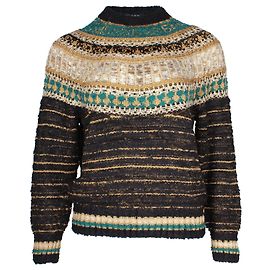 Chanel 2019 Pull Paris-New York en Soie Noire Noir