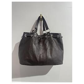 Saint Laurent-SAINT LAURENT  Handbags T.  Leather-Brown