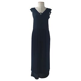 Comptoir Des Cotonniers Caoki-Init Black Maxi Dress Black