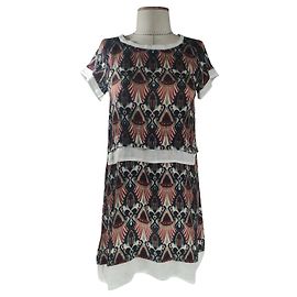Autre Marque Mini abito in seta e cotone Beate Heymann Multicolore