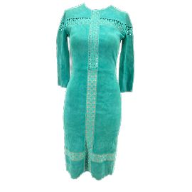 Jitrois dresses T.FR 36 Suede Turquoise
